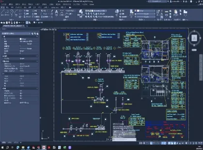 CAD画面など設計環境のスクリーンショット 01