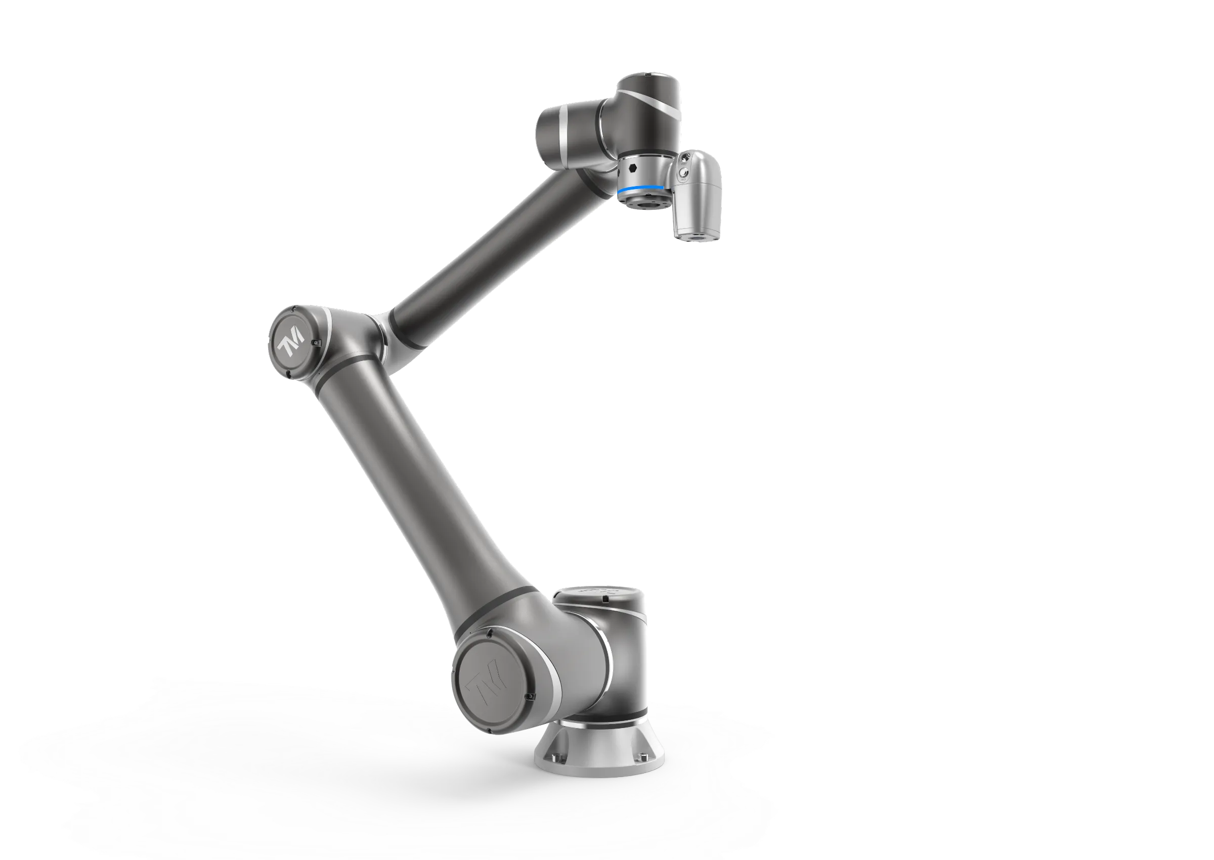 体験セミナーで使用する協働ロボットのアーム
